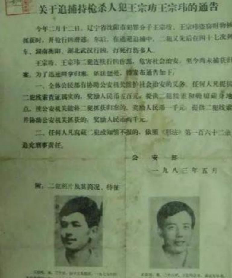 东北二王特大杀人案,三万军警围捕东北二王全集