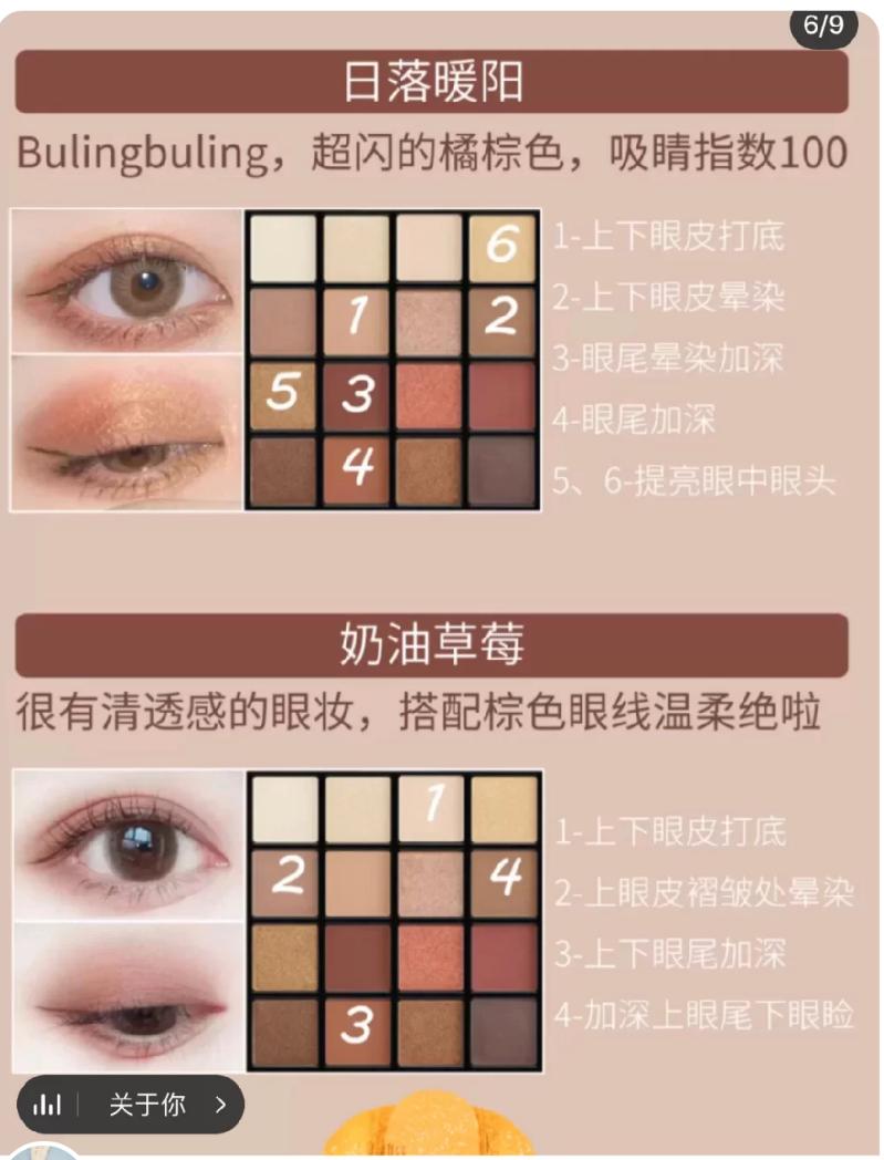 推荐适合内双的眼影盘,通勤眼影盘推荐小盘