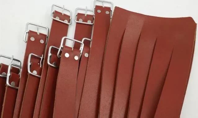 农村现割牛皮带,农村集市20元一根现割牛皮带