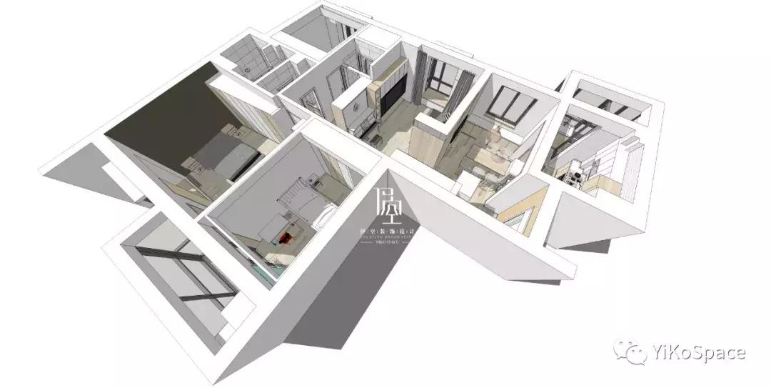 原创伊空设计▏全屋改造之耄耋小区房也有春天