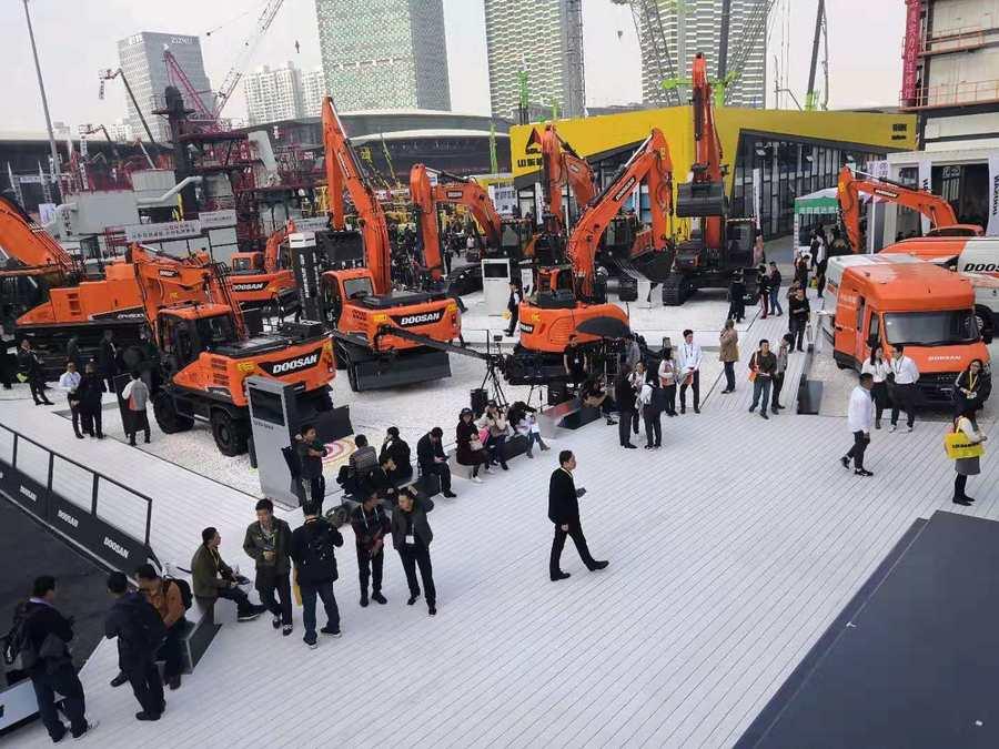 斗山工程机械领秀baumaCHINA2018