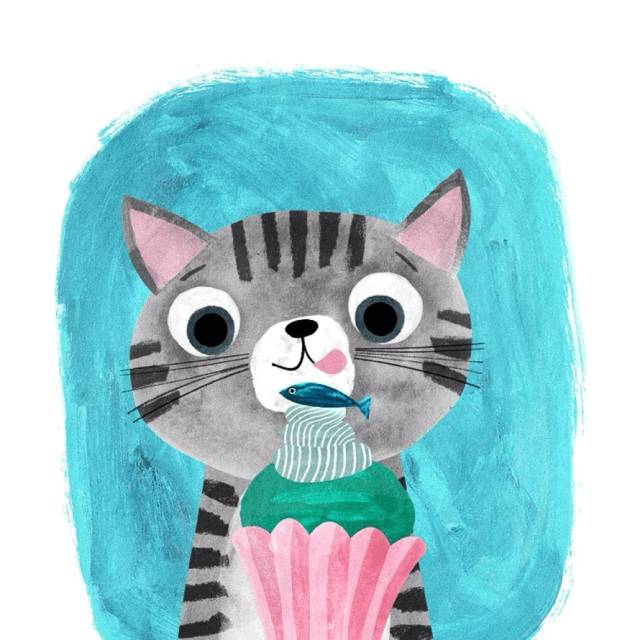 姑娘1天画1只猫坚持了100天 (坚持画猫100天的姑娘太有才了)