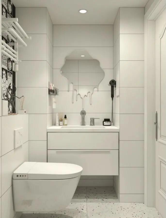 小户型卫生间设计技巧,小户型卫生间这么设计全家都夸我