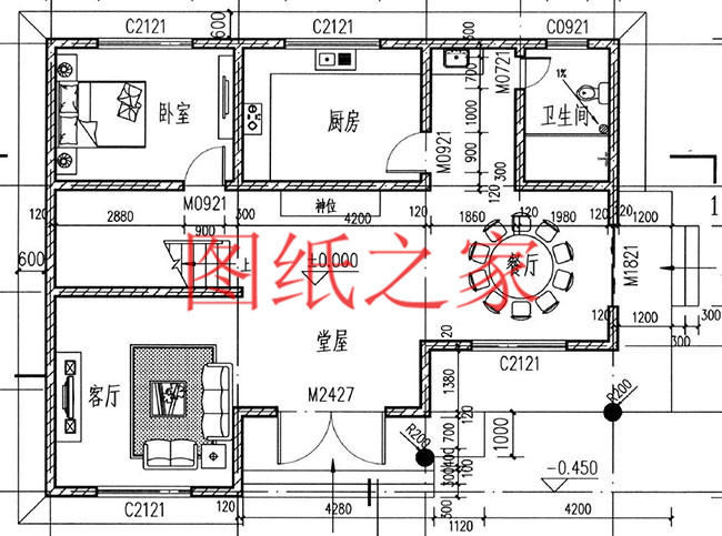 农村简约别墅宅基地,现代简约长方形二层别墅