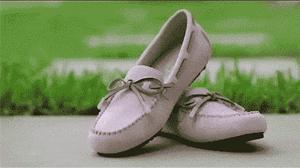 穿了豆豆鞋再穿椰子鞋感觉不习惯,tasman豆豆鞋