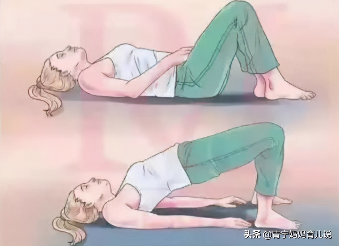 宝妈盆底肌修复最简单动作,产后修复盆底肌宝妈