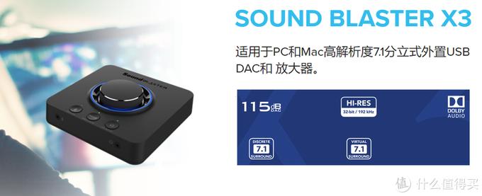 创新soundblasterx7声卡怎么样,SoundBlasterX3声卡
