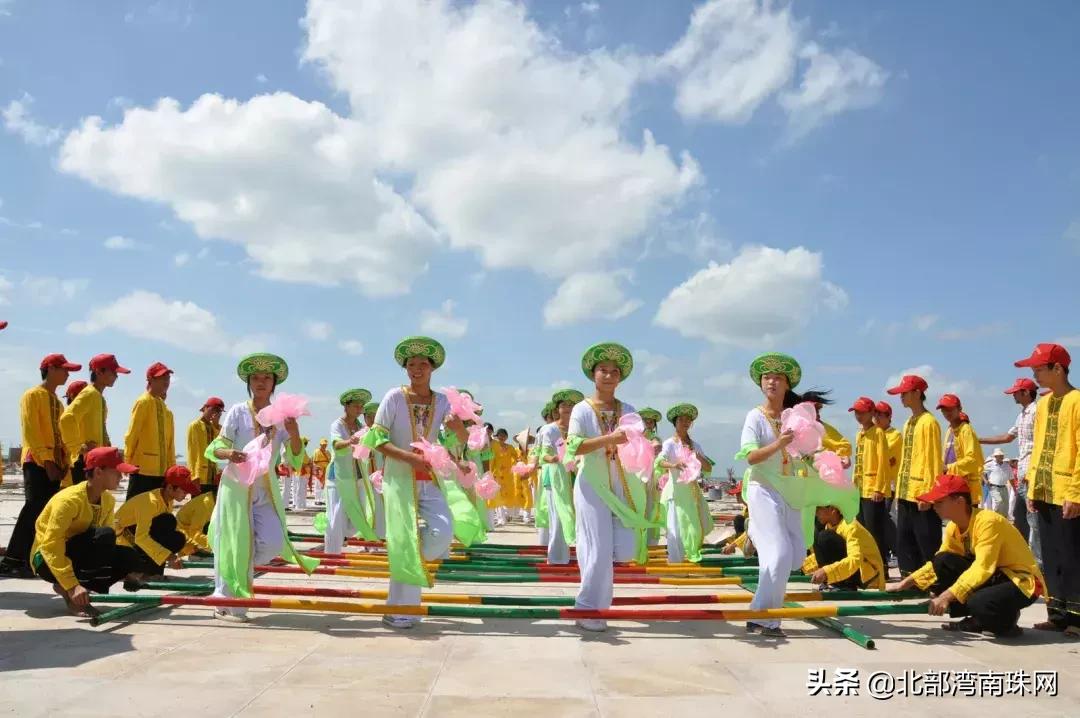 北部湾城市之美——十里金沙铺海岸，平风缓浪是金滩