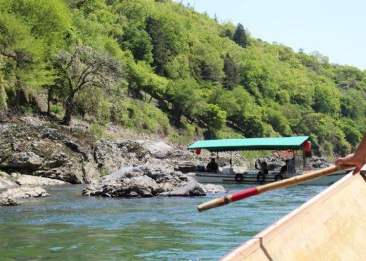 京都保津川,日本京都游船