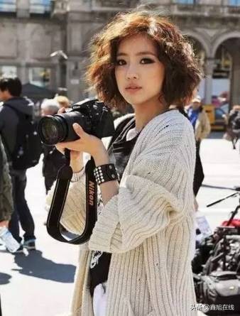 圆脸适合的短发发型烫发,有什么适合圆脸的短发