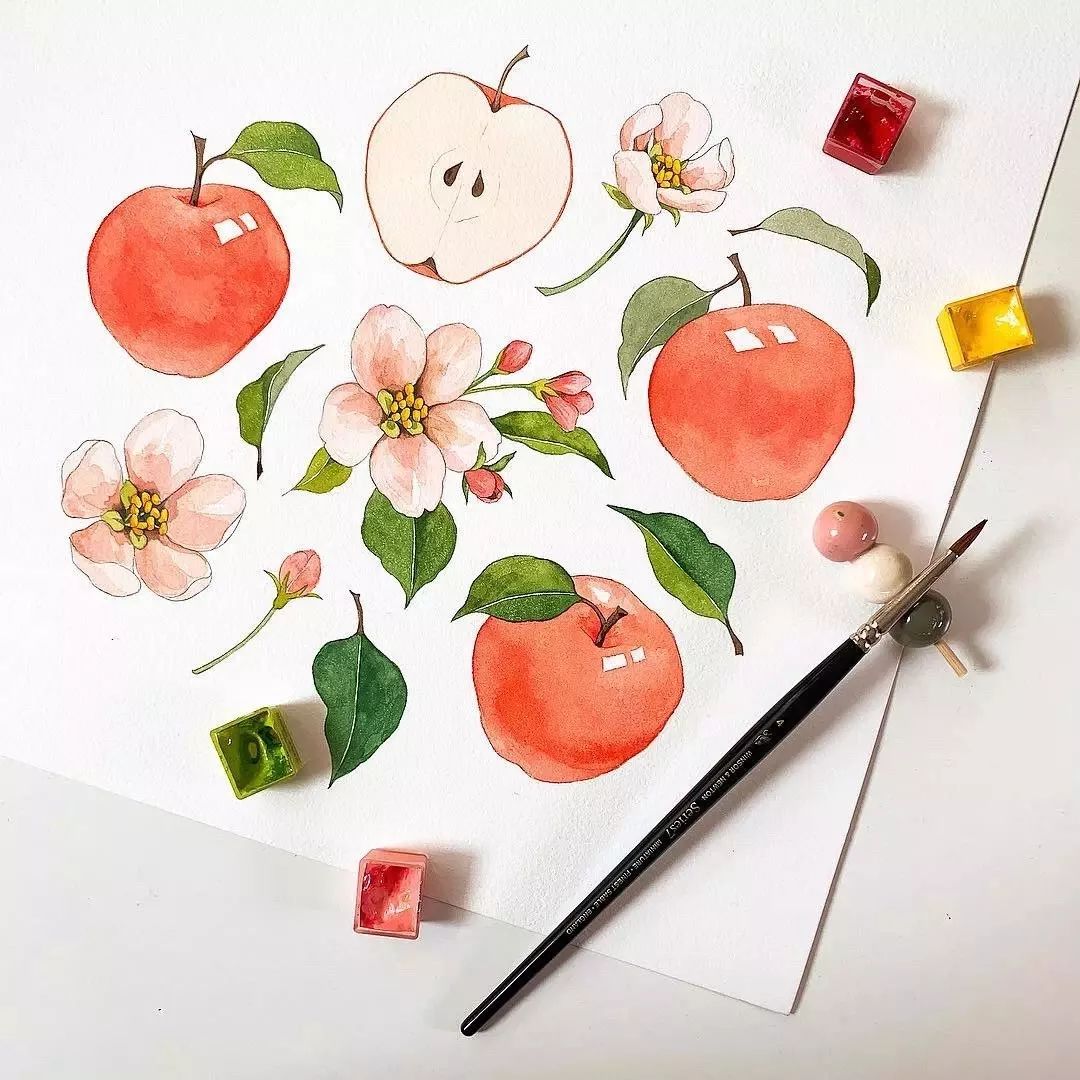 画画一定要学会留白,画画就是要大胆