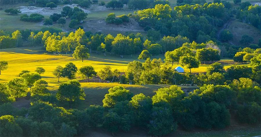 马克笔青山绿水儿童画简单又漂亮,铅笔画教程风景儿童画