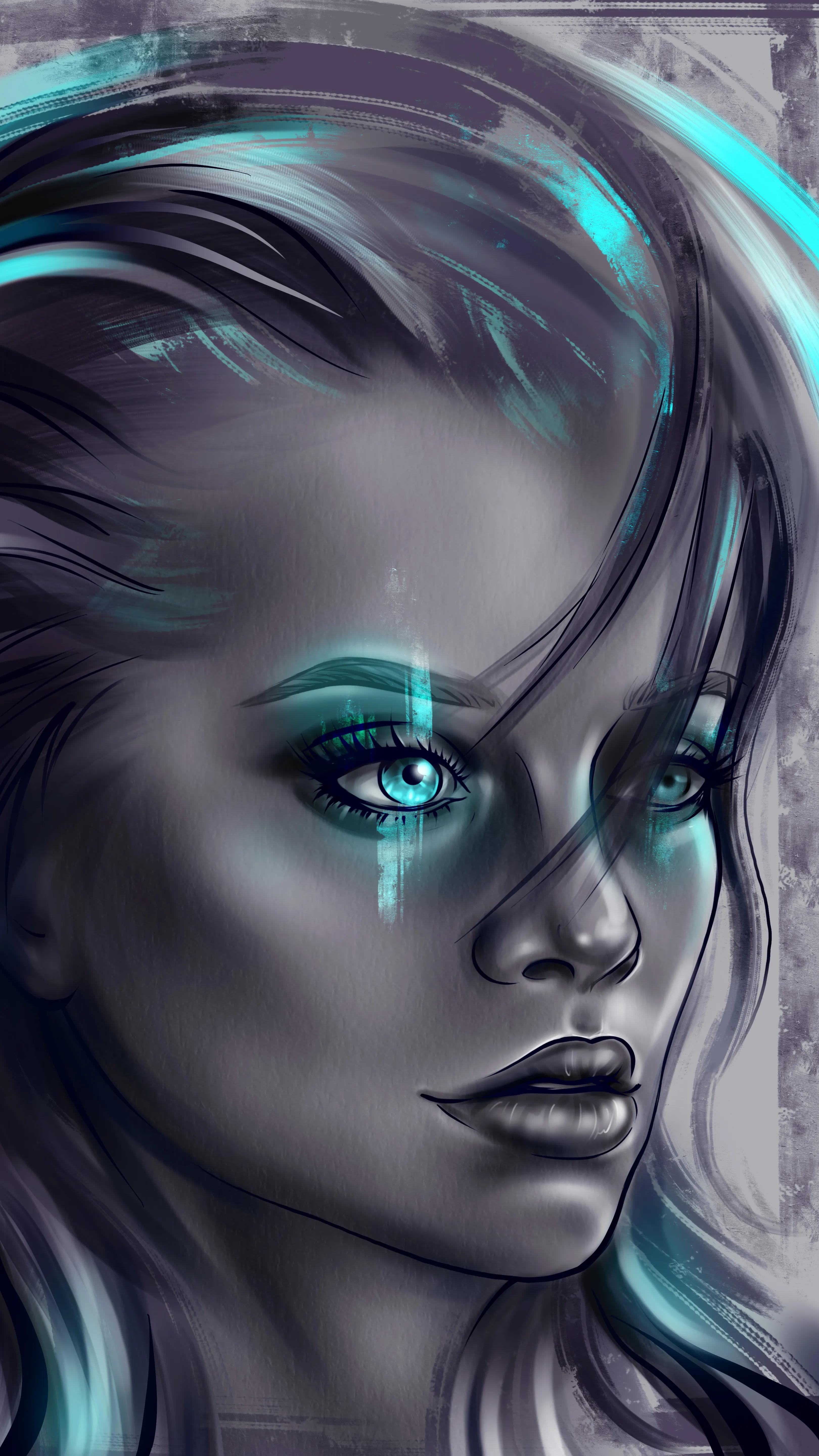 电脑壁纸超清极简风4k美女,超好看的4k美女壁纸图文