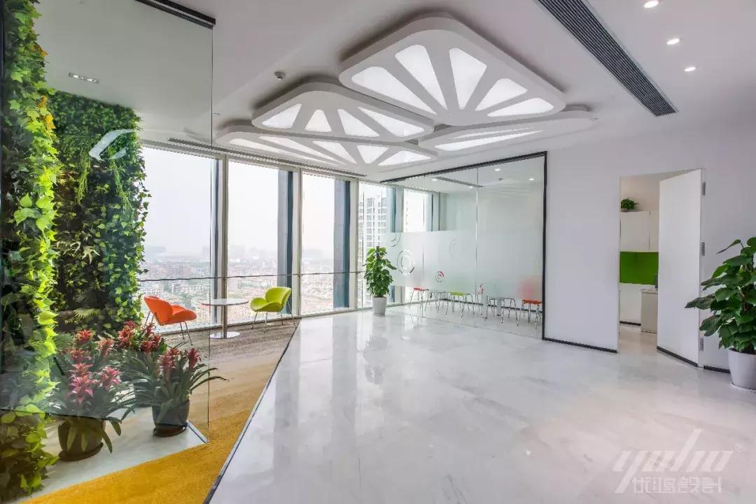 接待区效果,接待客人的感受