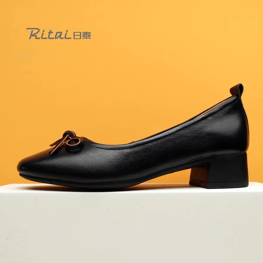 老师专用的几款鞋,教师鞋气质款