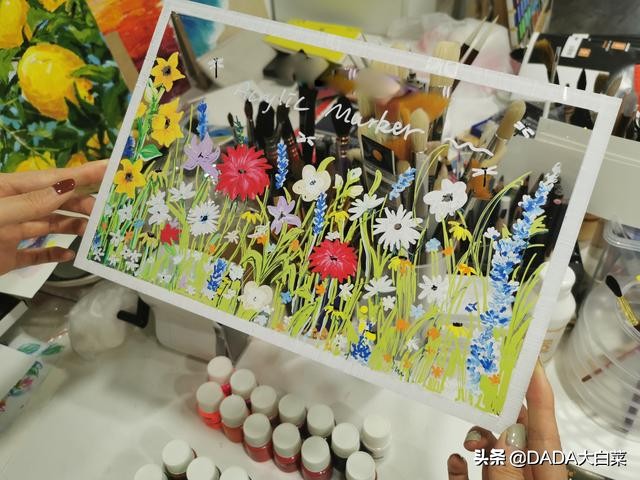 丙烯马克笔的奇妙体验,丙烯马克笔小学生专用