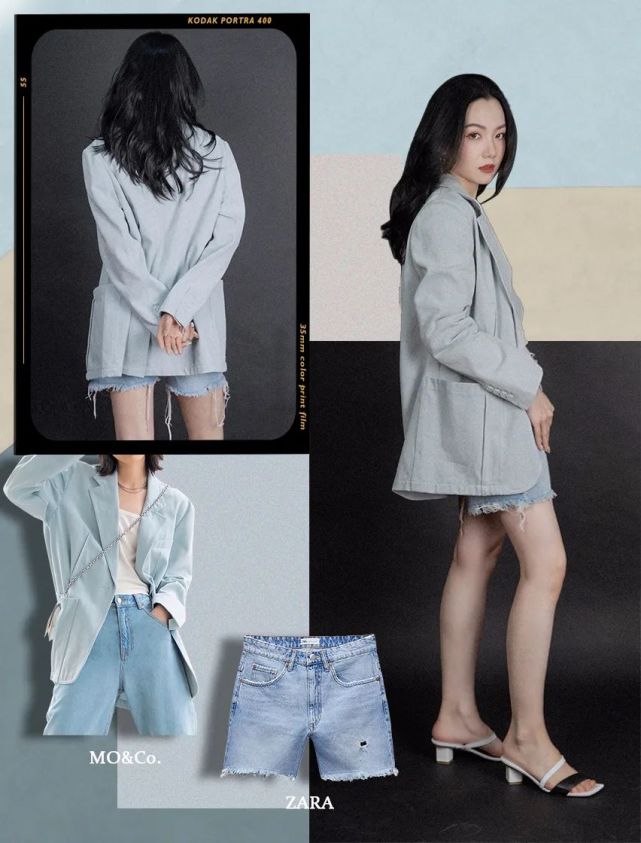 西装+短裤：爱上了这个春季的王牌组合