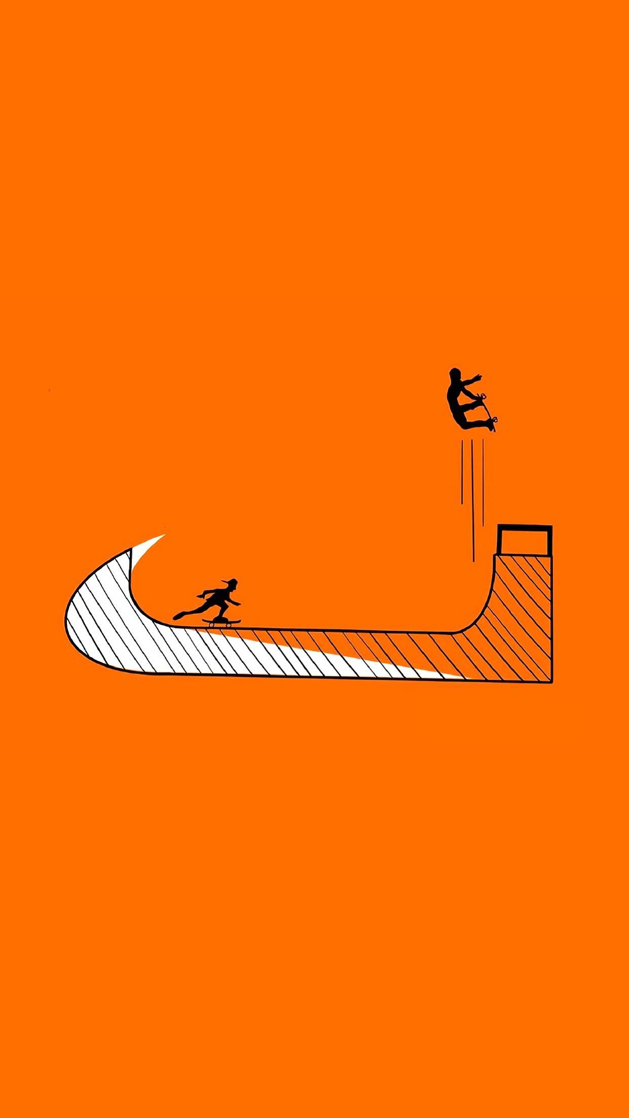 壁纸iphone超清4k耐克,苹果壁纸超清4k全面屏耐克