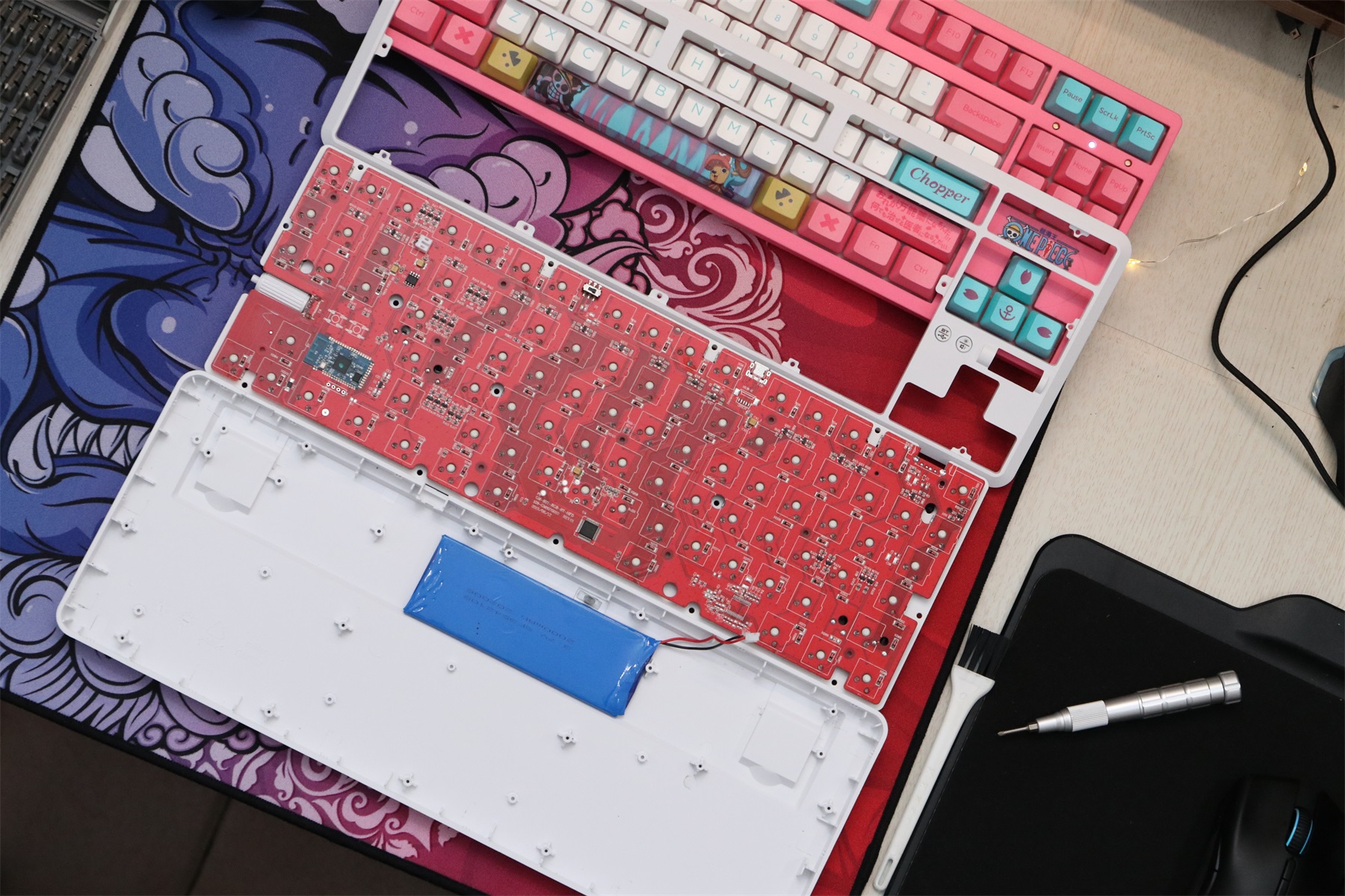 k870t键盘,黑爵k870t键盘怎么拆