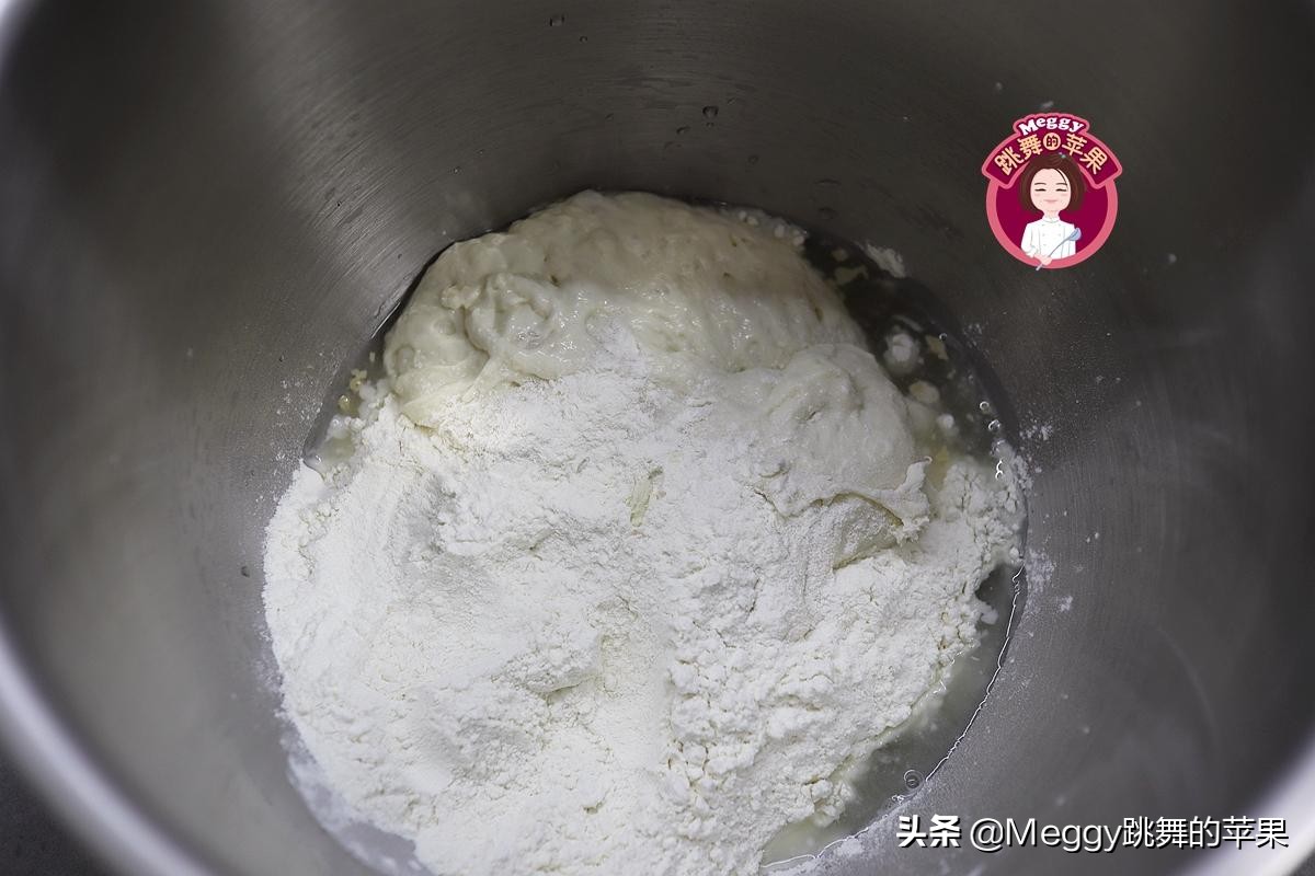 柔软又拉丝的手撕面包,全麦吐司手套膜全过程