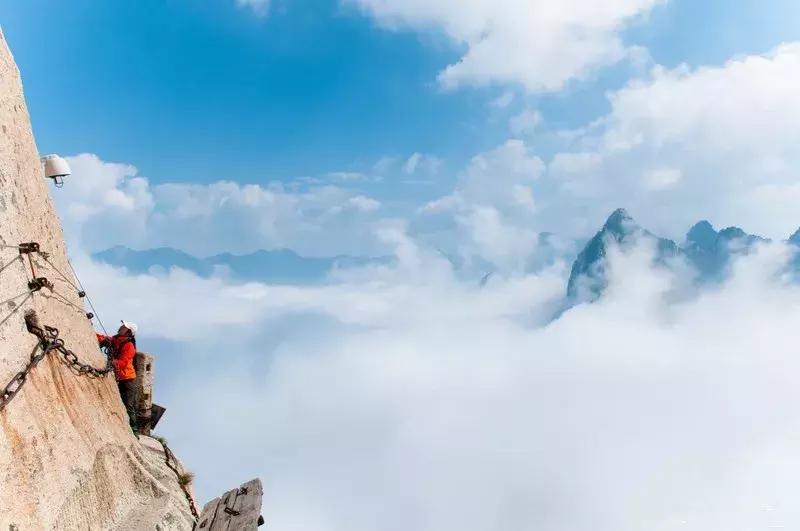 登华山一日省钱攻略,五一适合爬华山人多吗