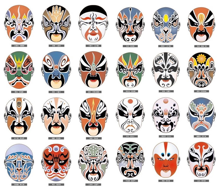 萌视角:中国脸谱讲述不同于西洋假面的浪漫