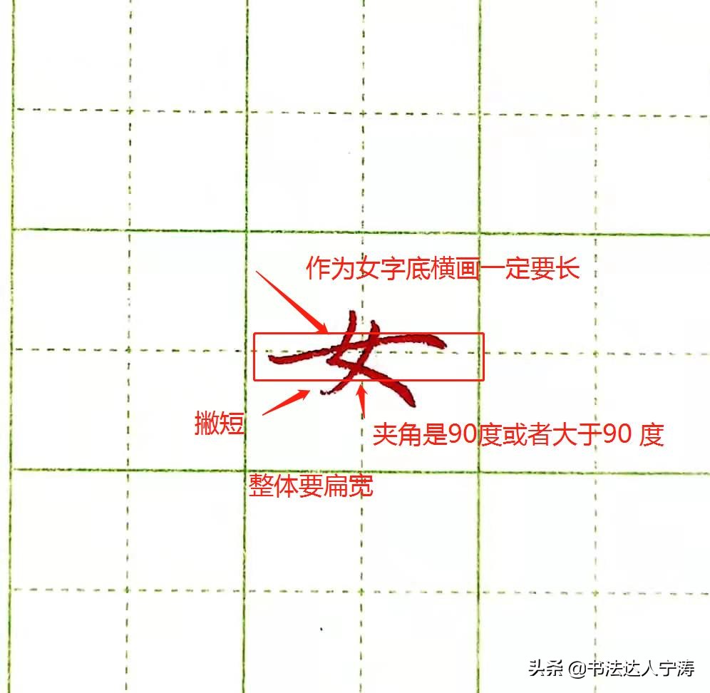 苦硬笔练字教学视频,苦硬笔楷书练字教学