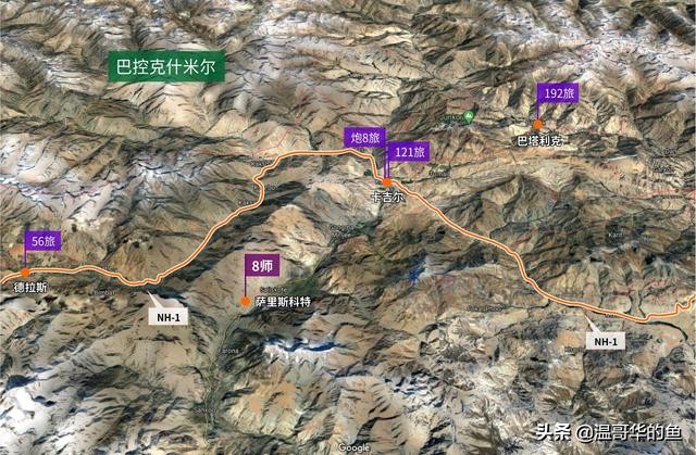 拉达克地形,拉达克军总兵力