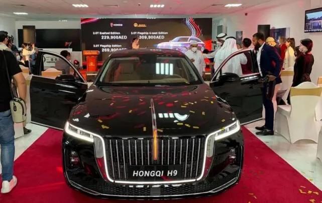 红旗汽车在迪拜迅速走红,红旗迪拜销量