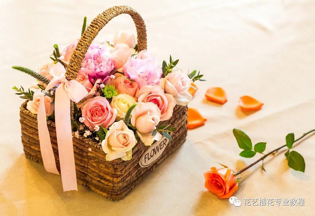 花艺培训鲜花的种类,基础花艺培训课程入门知识