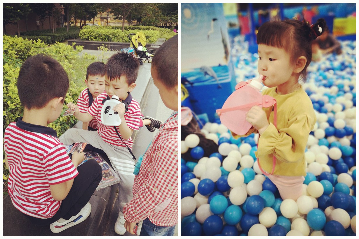 儿童有壶套的水壶,有孩子必备水壶