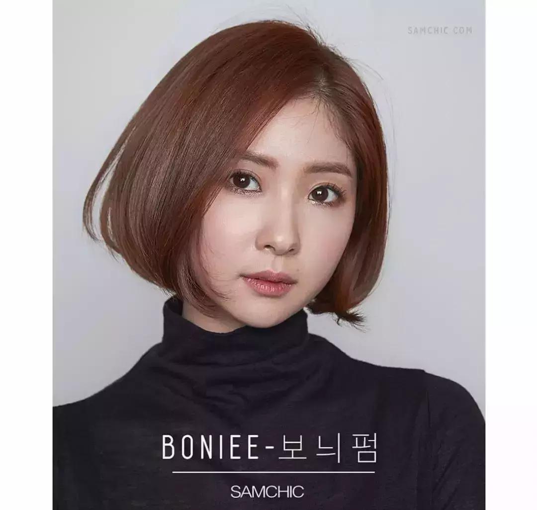 适合大脸的短发发型女最新,大脸妹子最适合的四款发型