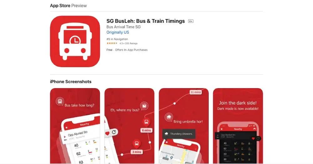 新加坡最多人用的app,去新加坡必装的app