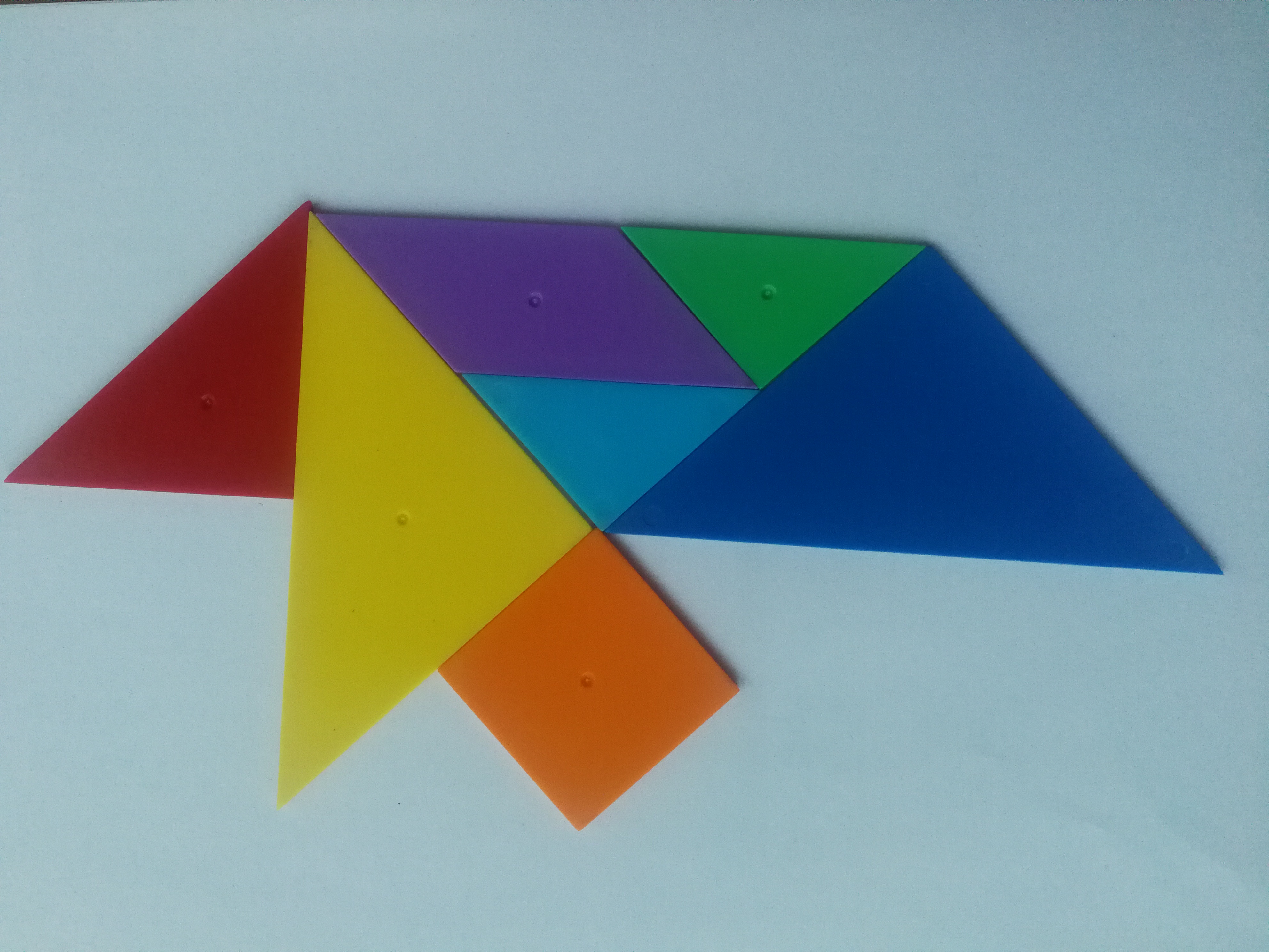 用七巧板拼房子,用七巧板拼动物