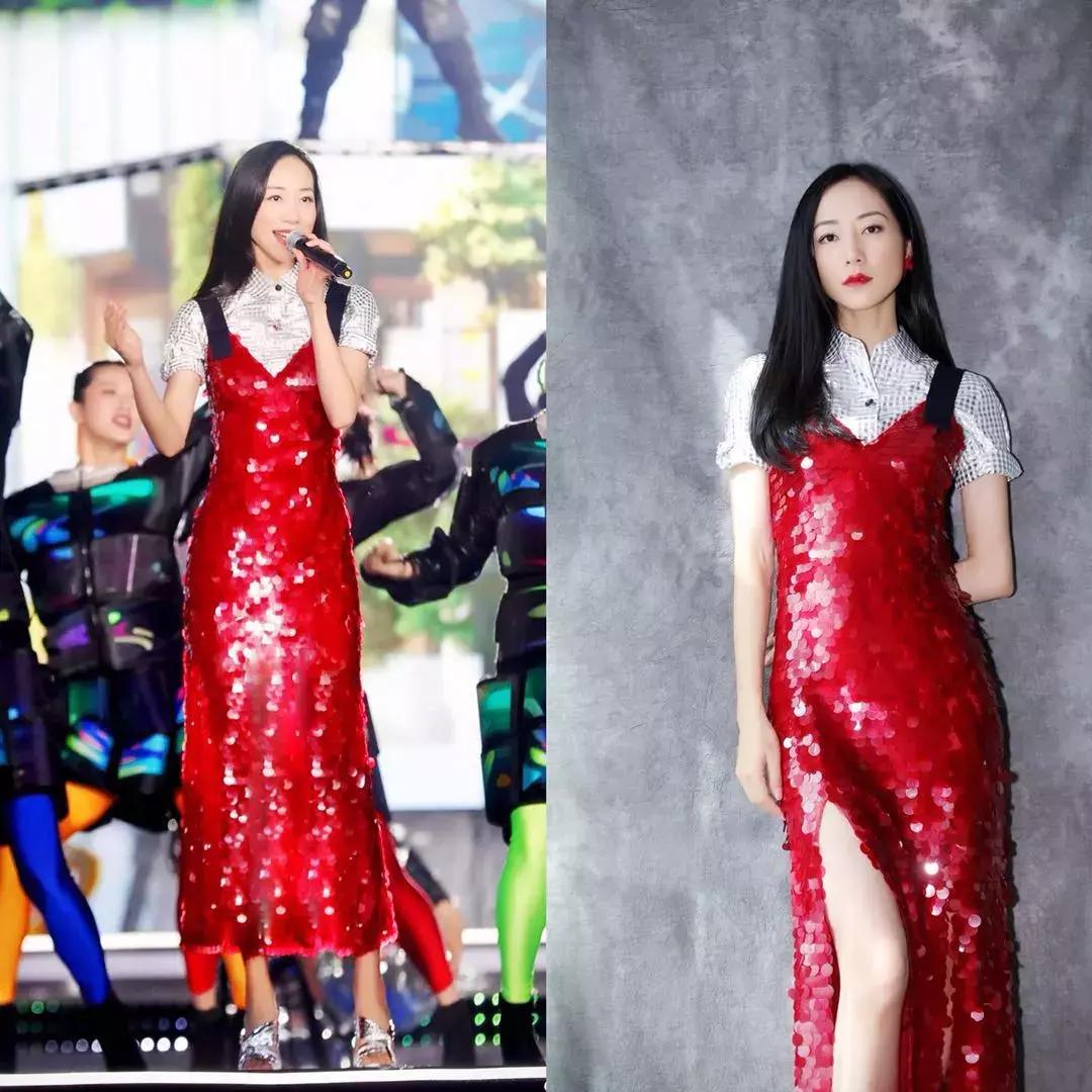 迪丽热巴杨幂夏天穿衣,热巴杨幂穿着