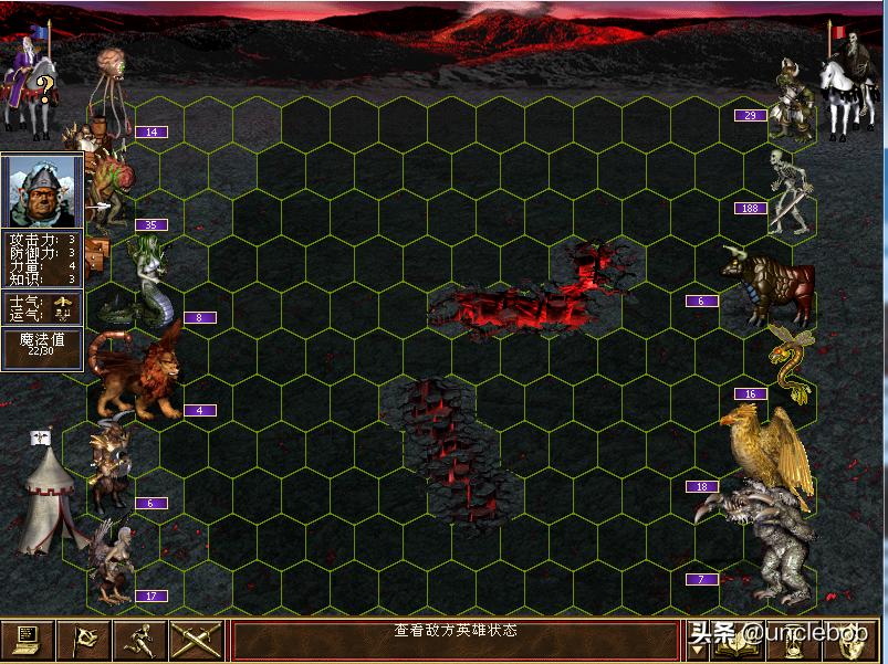 英雄无敌3脆弱平衡失控,电脑瞬间崩盘