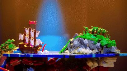 拼了10个小时的乐高弄散了,盘点乐高的崩溃瞬间