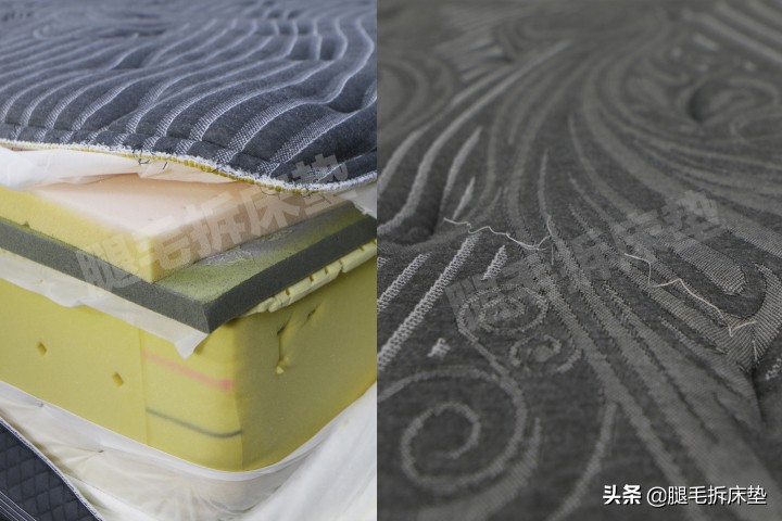 床垫拆解测评对比席梦思,席梦思床垫如何拆解