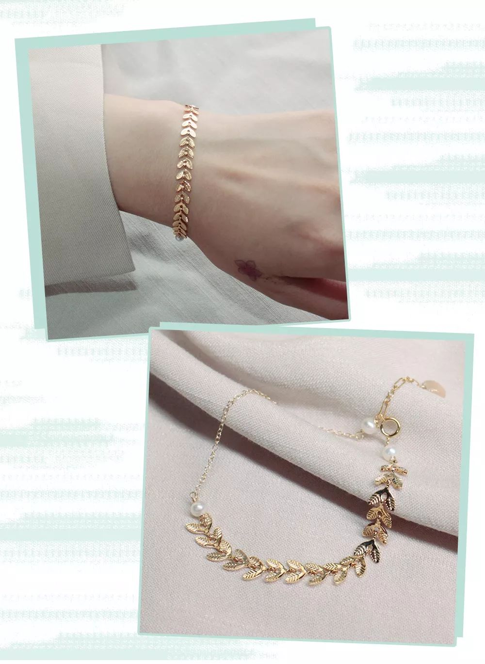 总有一款手链适合你,手链的不同款式