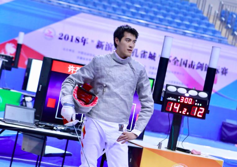 广州番禺90后神颜剑客，在奥运火出圈