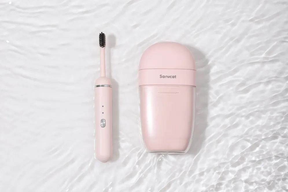 牙医电动牙刷推荐usmile,便携除菌智能声波电动牙刷