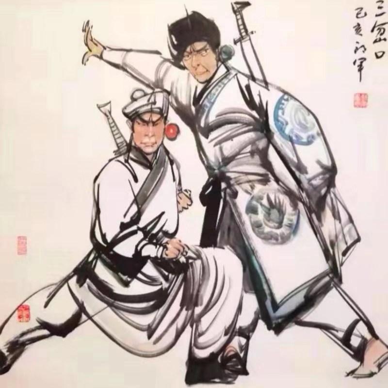 郎军画家作品价格,郎军国画60幅