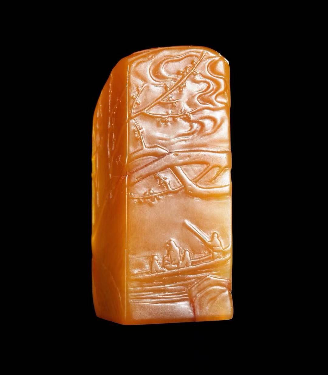 玩家注意!市场上多用寿山溪管田充当寿山田黄石售卖