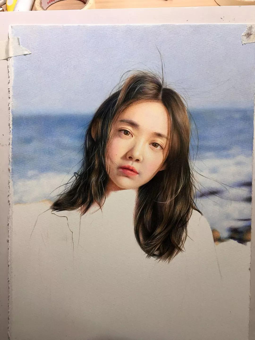 彩铅人物女孩教程视频,用彩铅画动漫人物天使恶魔