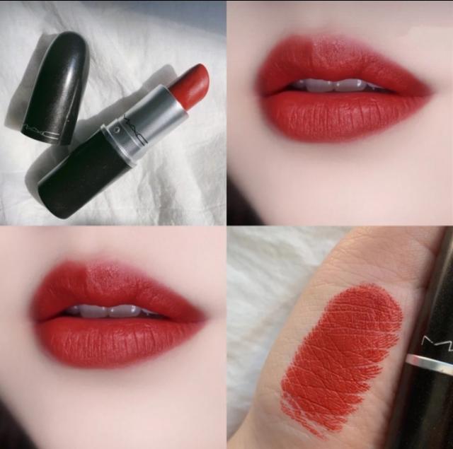 mac口红ladydanger真人试色,mac黄皮素颜显白口红推荐