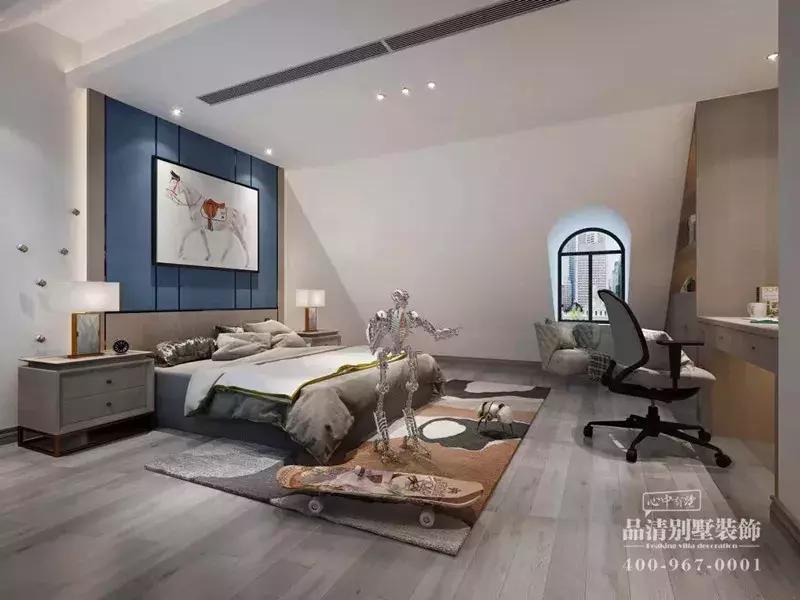 常州别墅装修|东方深沉韵味,幽幽新中式风