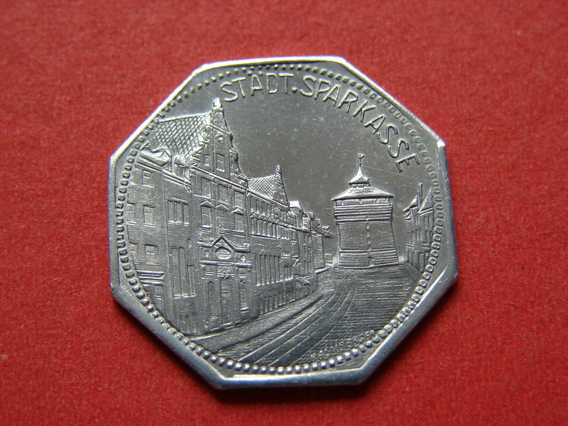 德国纽伦堡铝币,纽伦堡银币