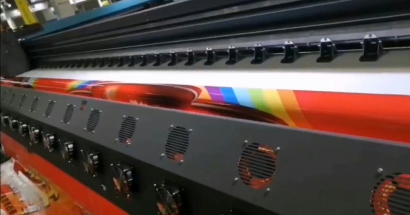 喷绘机5米机器能喷多大画面,5米大型喷绘机