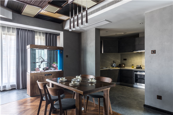 140平米空间设计,现代极简风小户型装修一镜到底