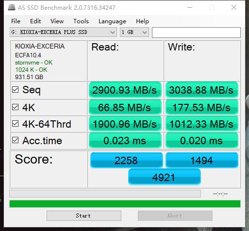 铠侠rd10硬盘怎么样,东芝铠侠rc20500gm.2nvme